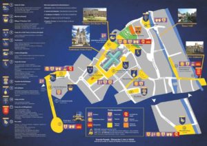 Dépliant plan Chartres médiéval verso -kwuillot