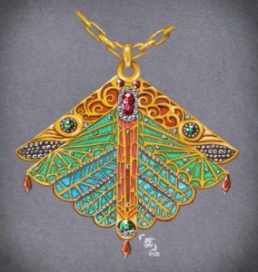 Pendentif médiéval -kwuillot